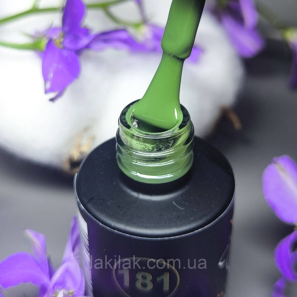 Гель-лак для нігтів Bee Nails 181 (блідо-оливковий) 8мл Херсон - фото 1