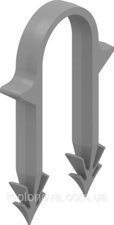 Скоба для такера 50мм Uponor d15-20 (упаковка 250 шт.) Чернівці