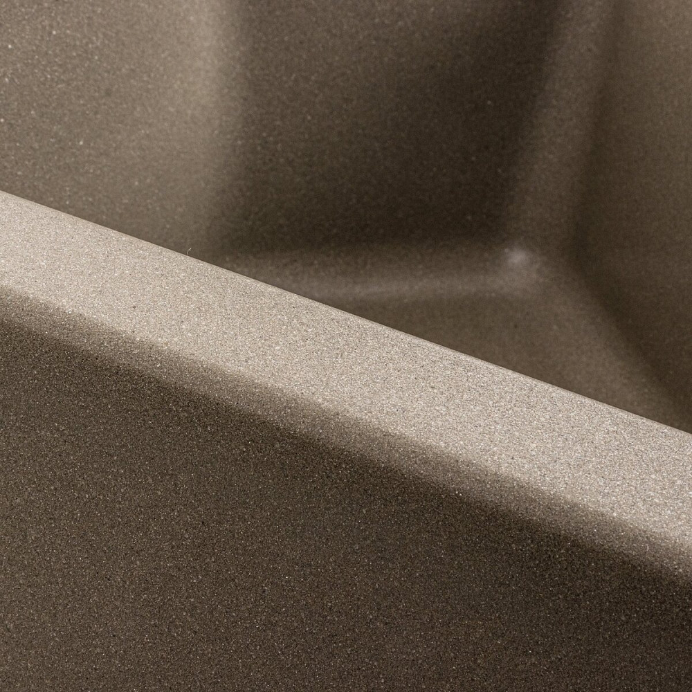 Гранітна мийка для кухні Platinum 9950 PANDORA матовий титан Коломыя - изображение 3