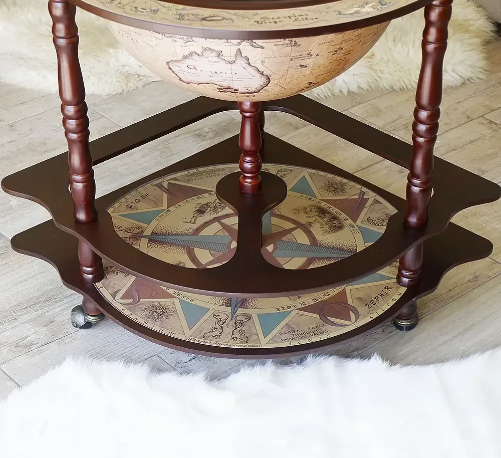 Глобус бар кутовий Зодіак кремовий сфера 42 см Гранд Презент mastersem Київ - фото 3