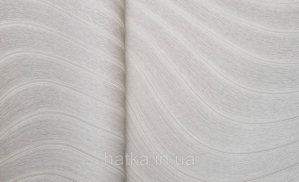 Шпалери вінілові на флізеліні AS creation Deluxe метрові абстракція хвилі смуги бежеві золотисті 39995-1 Київ - фото 4
