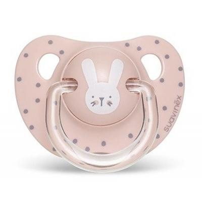 Пустышка Suavinex Hygge анатом.Уютные истории 18+ мес. розовый зайчик (306582) Винница - изображение 1