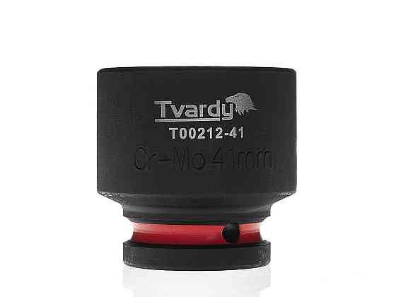 Головка ударна "Tvardy" з хром-молібденової сталі (Cr-Mo)  3/4"  6-гранна 41 мм Київ