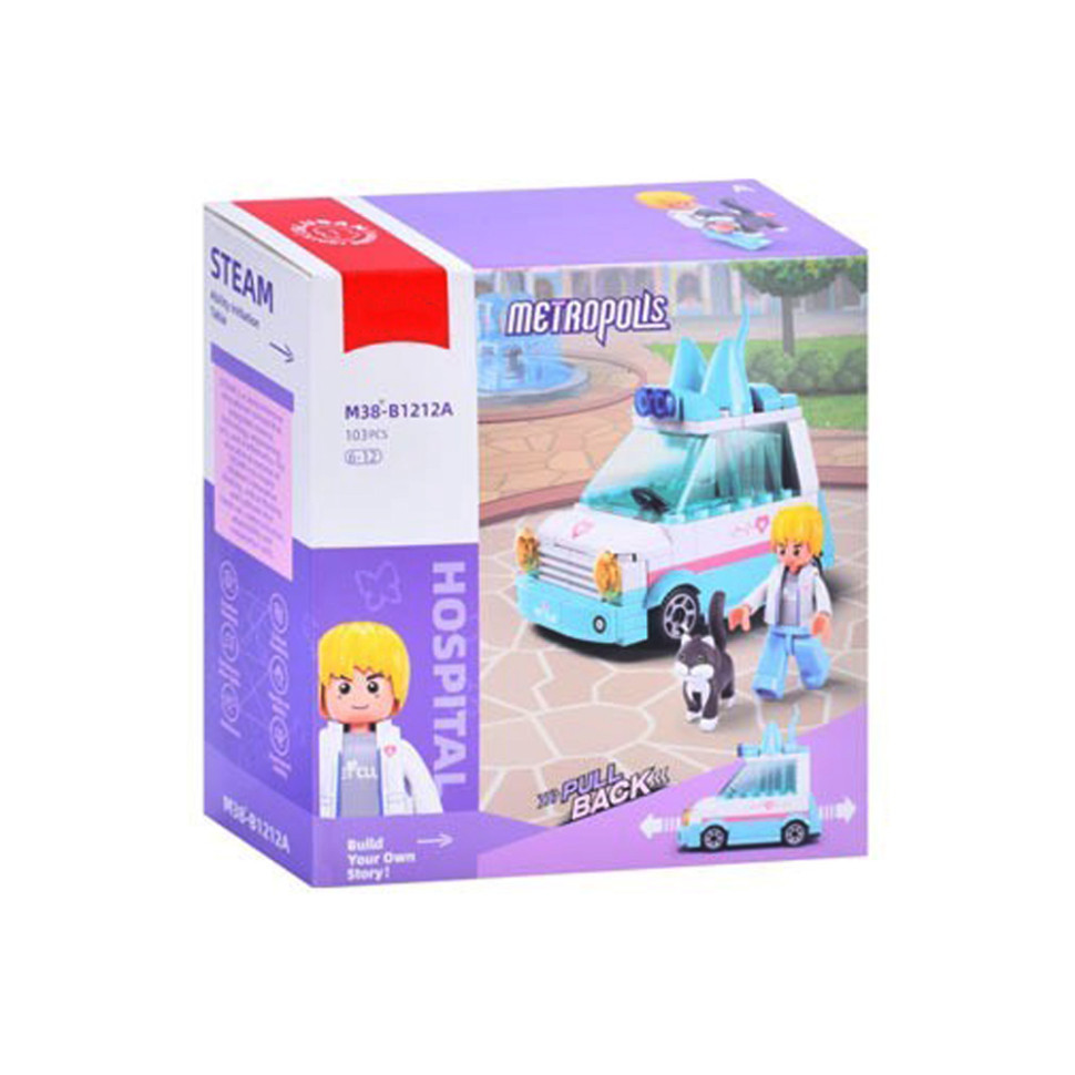 Конструктор детский «Metropolis Hospital» M38-B1212A 103 детали Винница - изображение 1