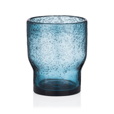 Набір склянок Ardesto Bubble 300мл, 2шт, скло, синій (AR2630BL) Вінниця - фото 3