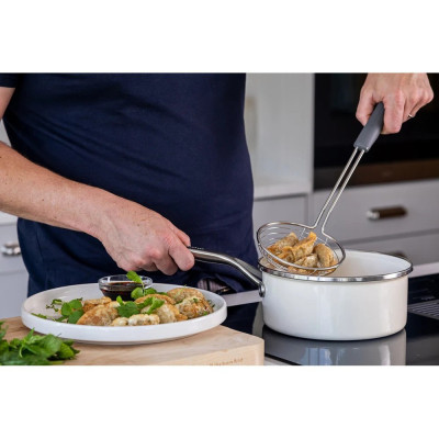 Шумовка KitchenAid Coreline, 37,3 см, сірий (KAS010OHCGG) Вінниця - фото 2