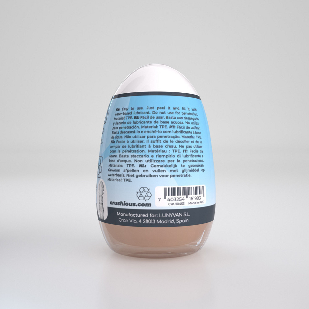 Мастурбатор-яйцо, вагина CRUSHIOUS EZY EGG THE Lover, реалистичный Sex Aura Киев - изображение 3