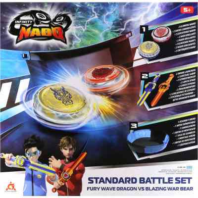 Дзига Auldey Infinity Nado VI Battle Set Fury Wave Dragon vs Blazing War Bear (EU654181) Вінниця