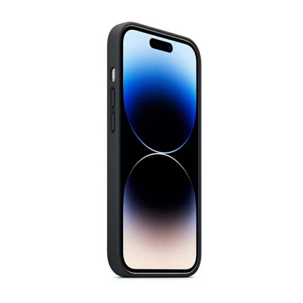 Чохол для смартфона Leather AAA Full Magsafe IC for iPhone 15 Pro Max Black Київ - фото 4