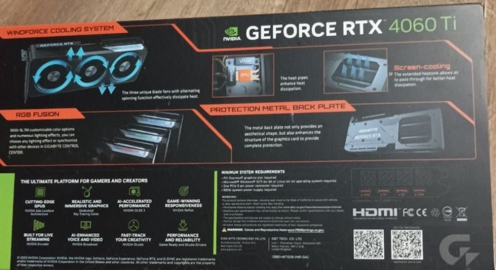 Відеокарта GeForce RTX 16Gb. 4060Ti Київ - фото 2
