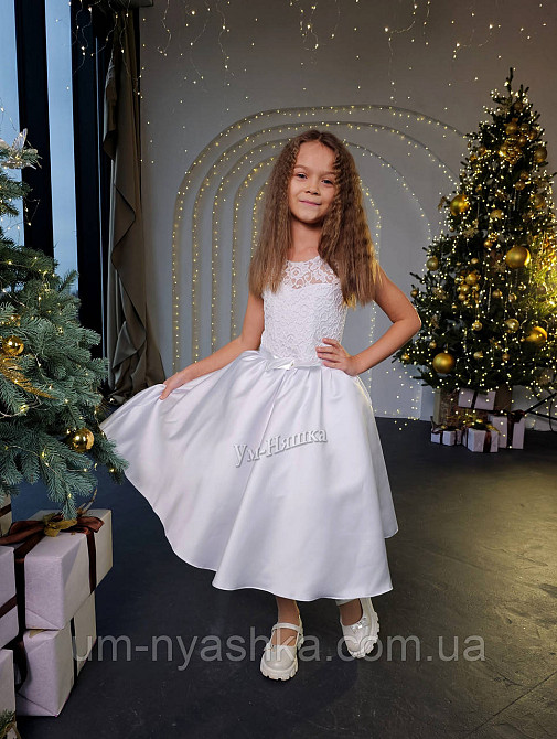Белое нарядное платье Кривой Рог - изображение 4