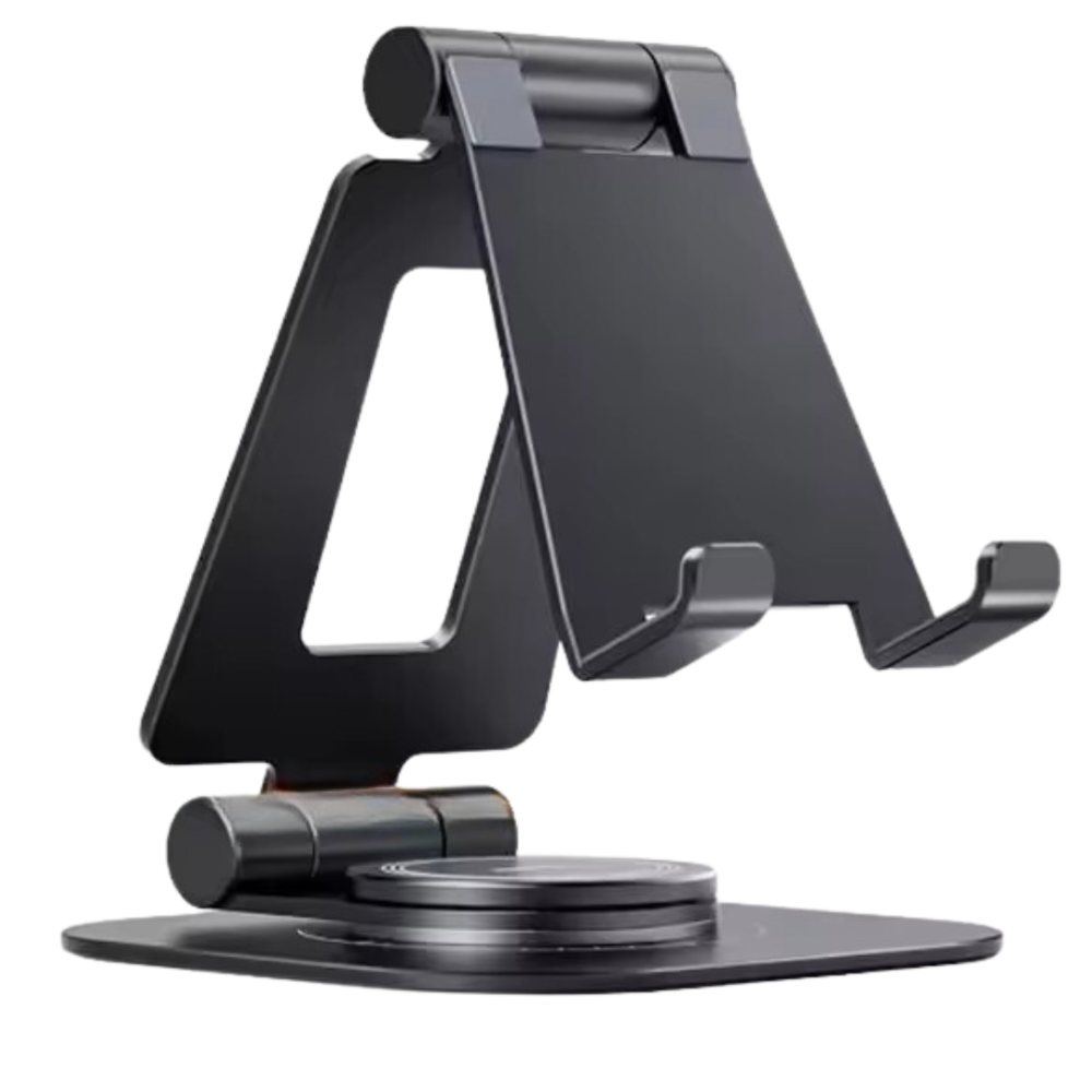 Підставка-тримач настільна під телефон JH003, складна, чорна Кам'янець-Подільський - фото 1