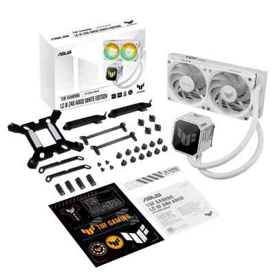 Система жидкостного охлаждения ASUS TUF Gaming LC III 240 ARGB White (90RC01J2-B0EAY0) Винница