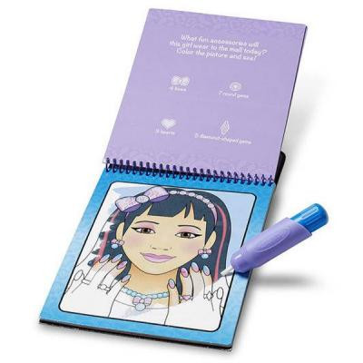 Набор для творчества Melissa&Doug Волшебная водная раскраска Макияж и маникюр (MD19416) Винница - изображение 5