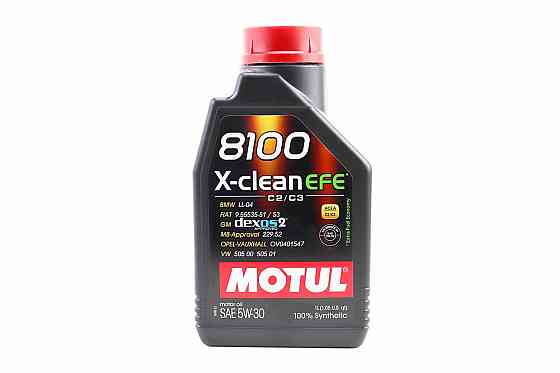 Олива 4T 5W-30 - синтетична мотоциклетна "8100 SYNTHETIC 100%", 1L Бершадь