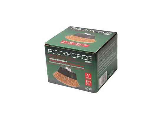 Кордщетка чашеобразная латунная для УШМ 60мм RockForce RF-BWC025 Одесса