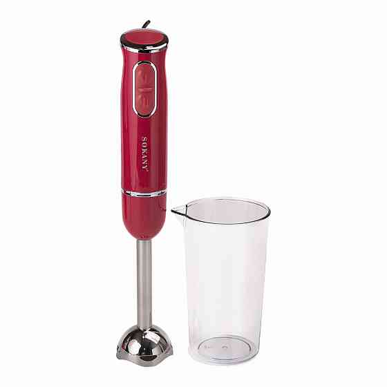 Sokany Ручний блендер Sokany 1726 занурювальний 300 Вт Рожевий Коломия