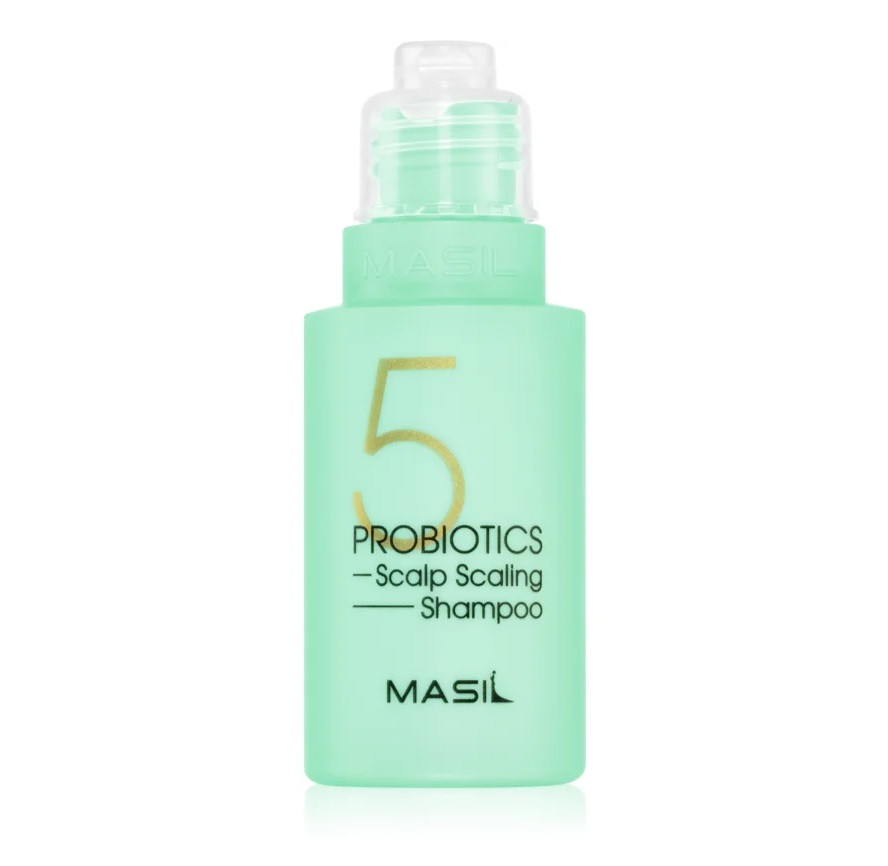 Шампунь для глибокого очищення голови 5 Probiotics Scalp Scaling Shampoo Masil 50 мл Київ - фото 1