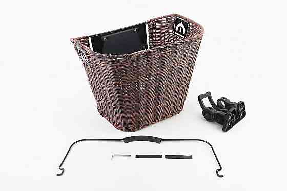 Кошик багажний, кріпл. швидкознімне на кермо, коричневий TH-300 Київ