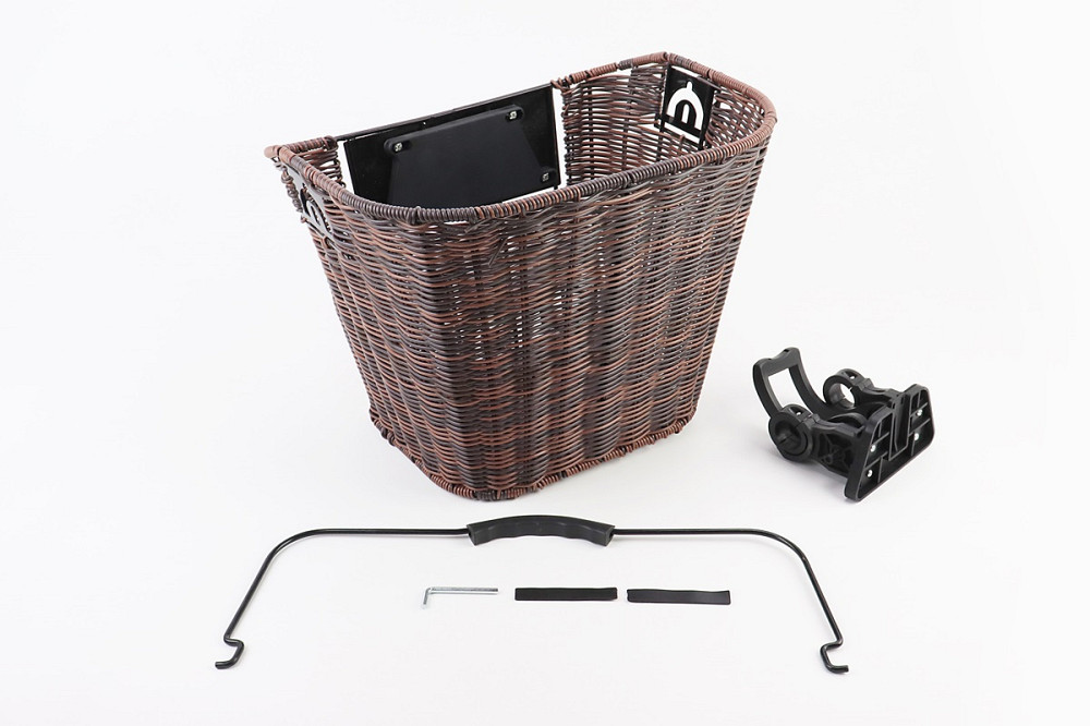 Кошик багажний, кріпл. швидкознімне на кермо, коричневий TH-300 Київ - фото 1