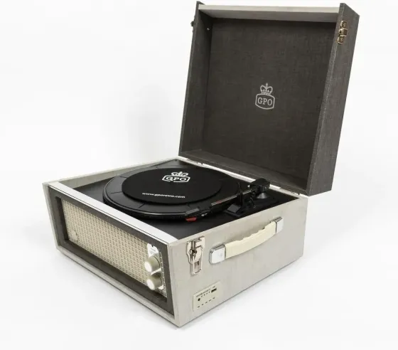 Проигрователь GPO Retro Bermuda Grey Киев