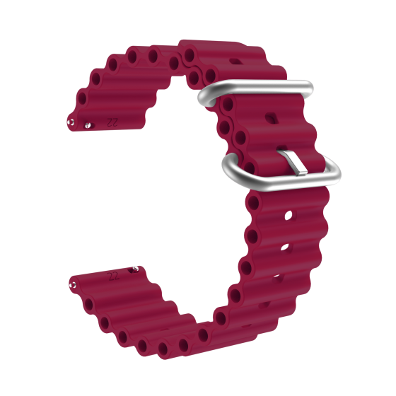 Ремінець для годинника Universal Ocean 20mm 4.Crimson Киев