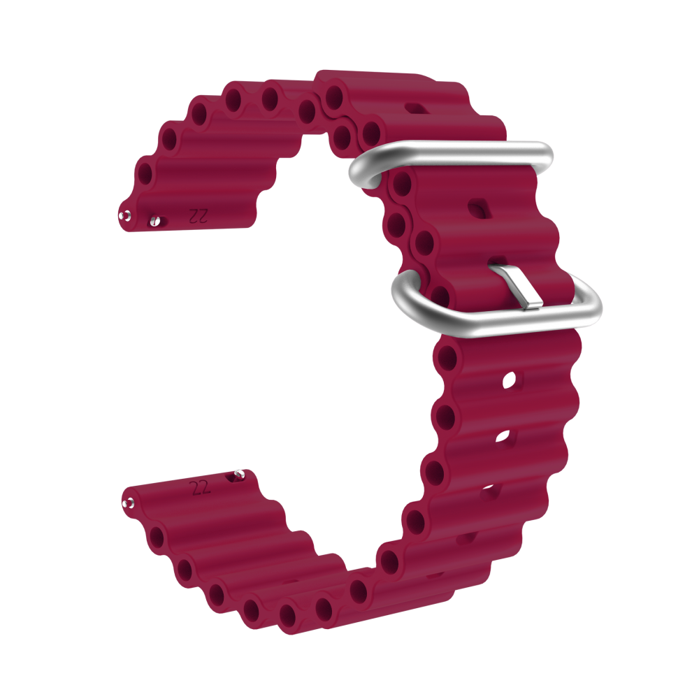 Ремінець для годинника Universal Ocean 20mm 4.Crimson Киев - изображение 1