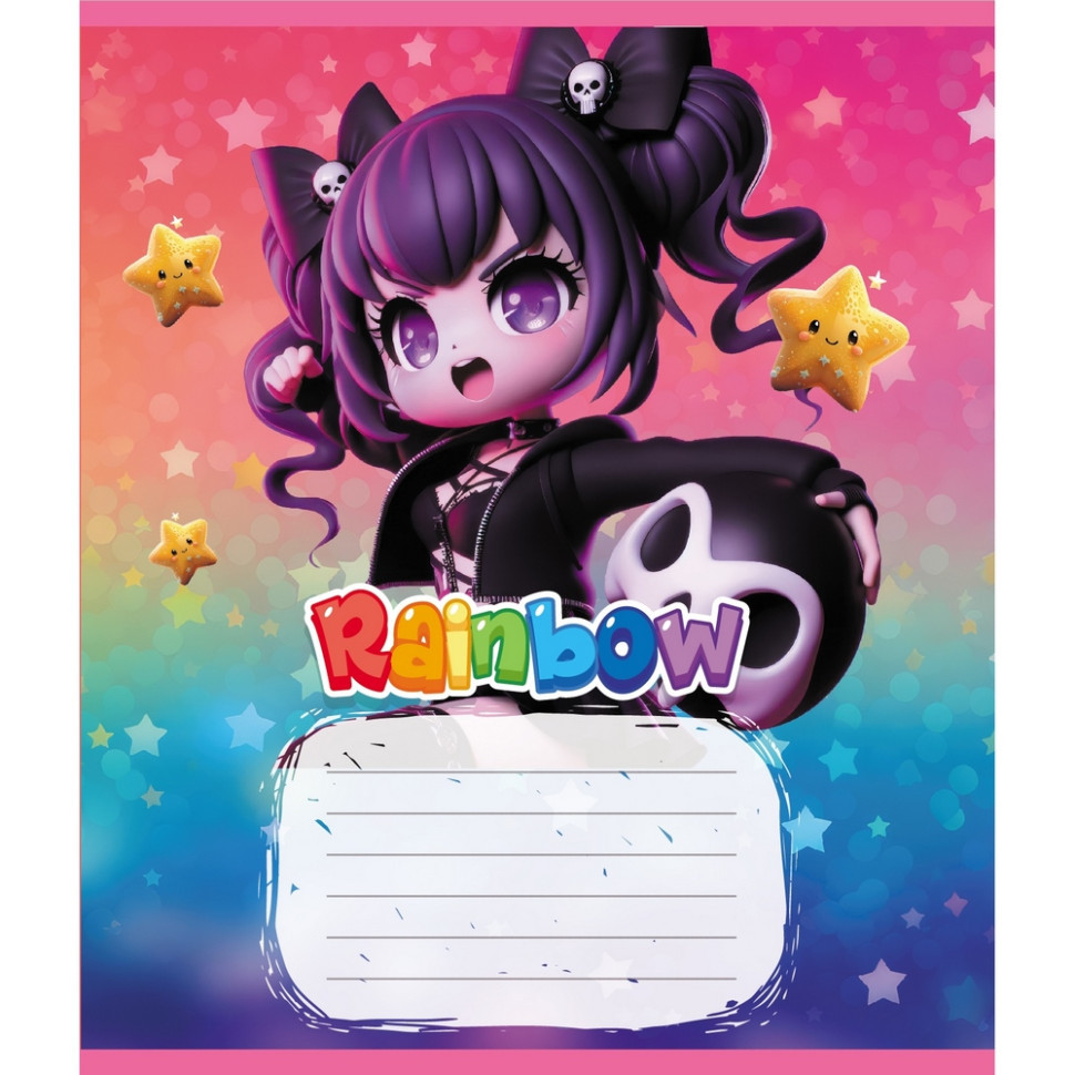 Зошит учнівський "Куромі" 012-520064L-5 в лінію, 12 аркушів Вінниця - фото 1