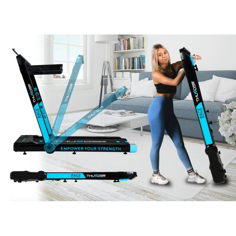 Бігова доріжка електрична THUNDER RACE-BLUE Київ - фото 9