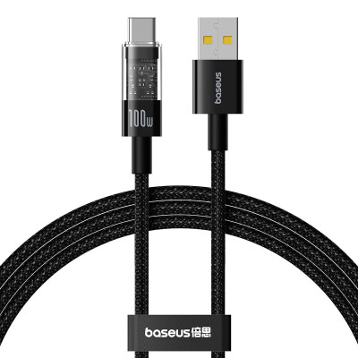 Дата кабель USB 2.0 AM to USB-C 1.0m 100W (20V/5A) Baseus (P10373002111-00) Вінниця - фото 1