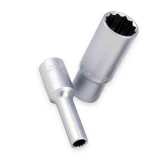 Головка торцевая двенадцатигранная удлиненная 1/2 11мм CrV Мукачево