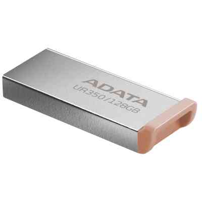 USB флеш накопитель ADATA 128GB UR350 Silver/Beige USB 3.2 (UR350-128G-RSR/BG) Винница