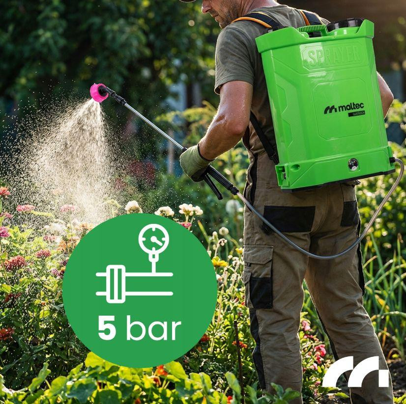 Опрыскиватель аккумуляторный садовый 20л Maltec (Польша) Киев - изображение 3