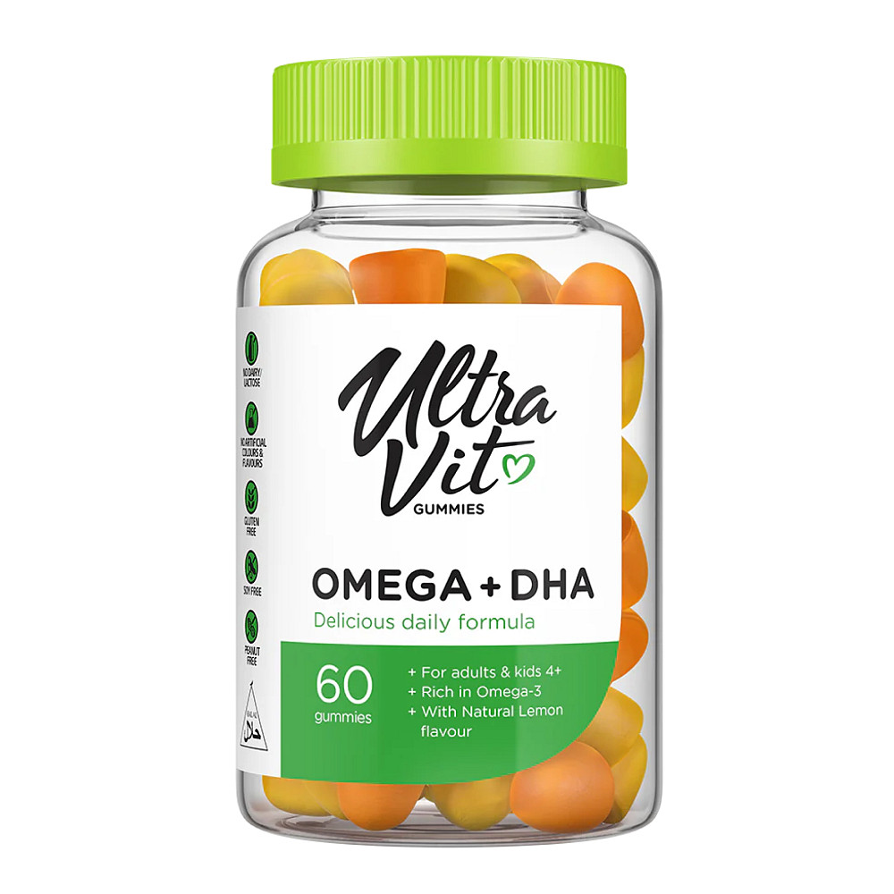 Омега VPLab Omega 3 + DHA 60 gummies Луцьк - фото 1