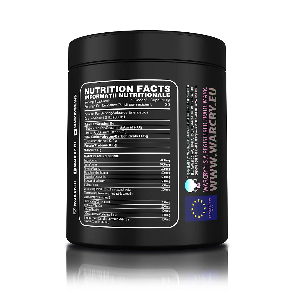 Передтренік Warcry AminoRGY 300 g (Raspberry Candy) Луцьк - фото 2