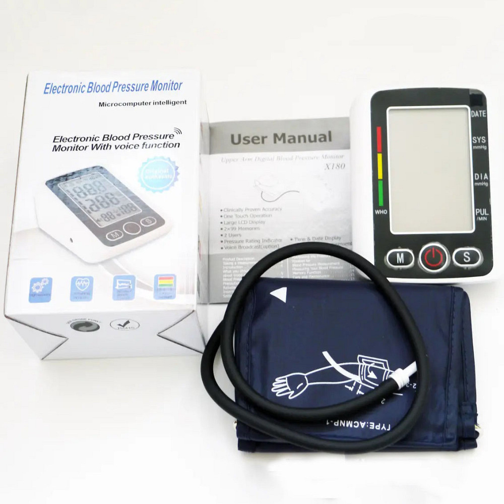 Вимірник тиску LUX, Тонометр цифровий на плече, Тонометр з широкою манжетою, Тонометри для дому CA-41 Львів - фото 15