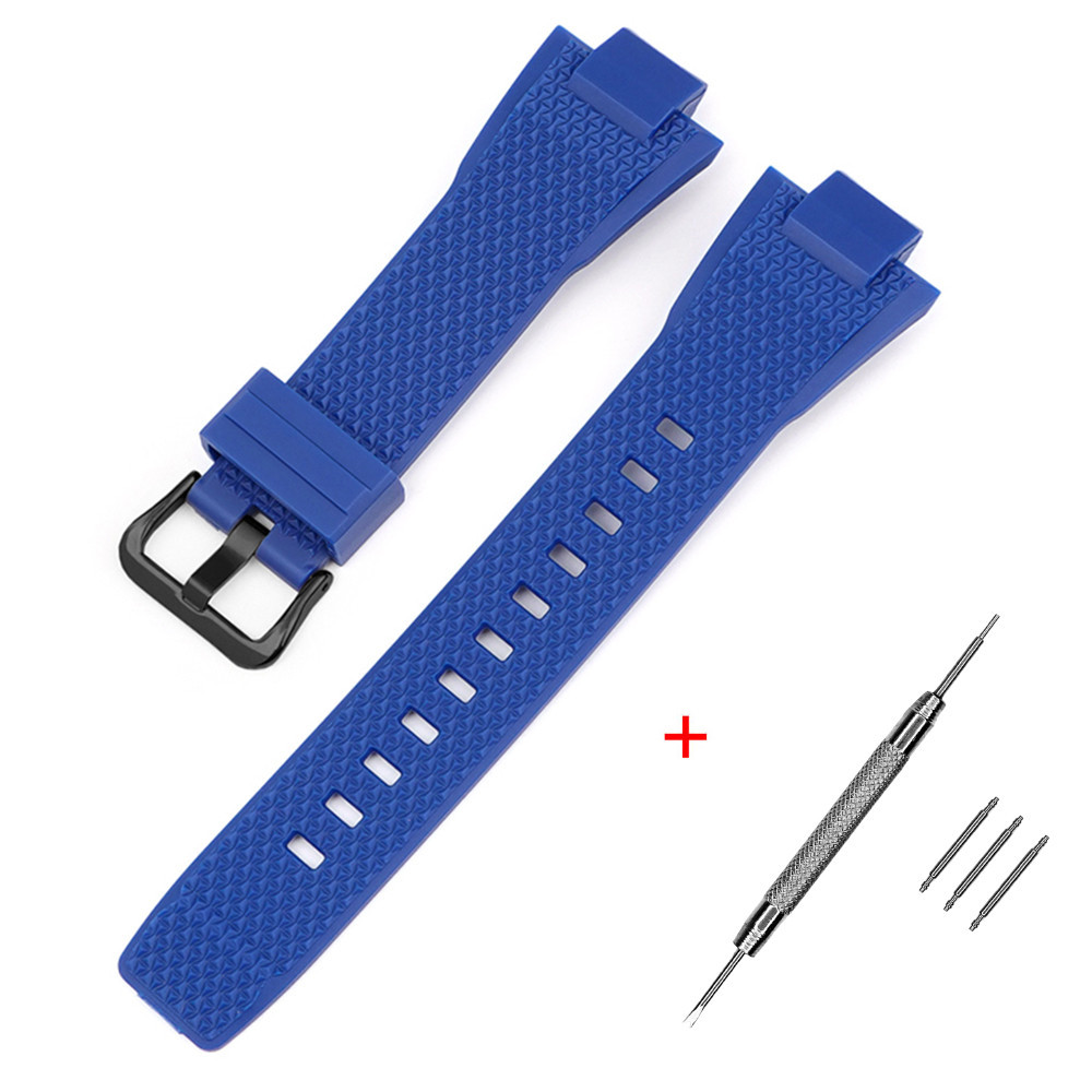 Ремешок для Casio G-Shock GST-B400 Blue BK SBR Киев - изображение 1