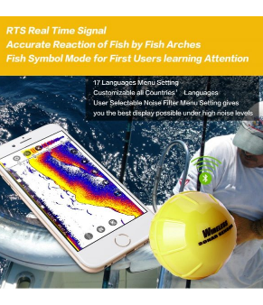 Ехолот Переносний Phiradar Блютуз Київ