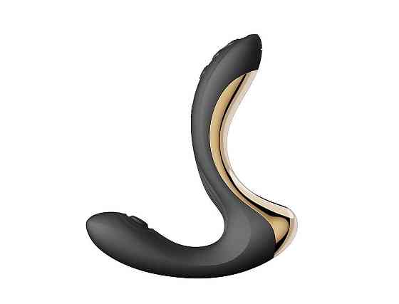 Вібратор-пульсатор з вакуумною насадкою Zalo – Talis G-Spot PulseWave Vibrator Obsidian Black Sex Aura Київ