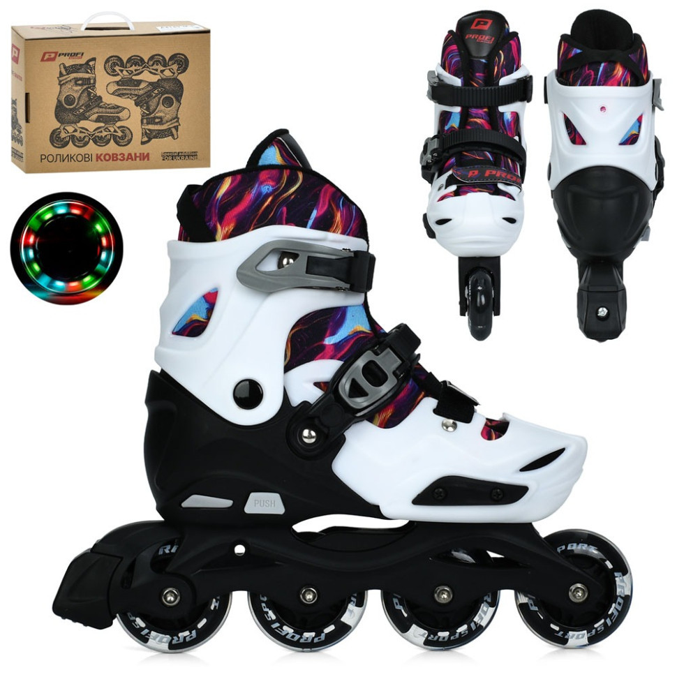 Дитячі розсувні ролики A4159-M-W, розмір 35-38 Вінниця - фото 1