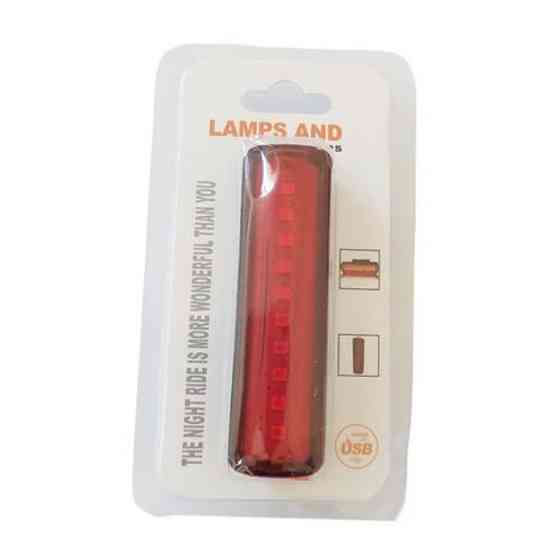 Велосипедний габаритний ліхтар XFL-102-10SMD, Задній стоп велосипед, Ліхтар задній для велосипеда UL-30 Львів