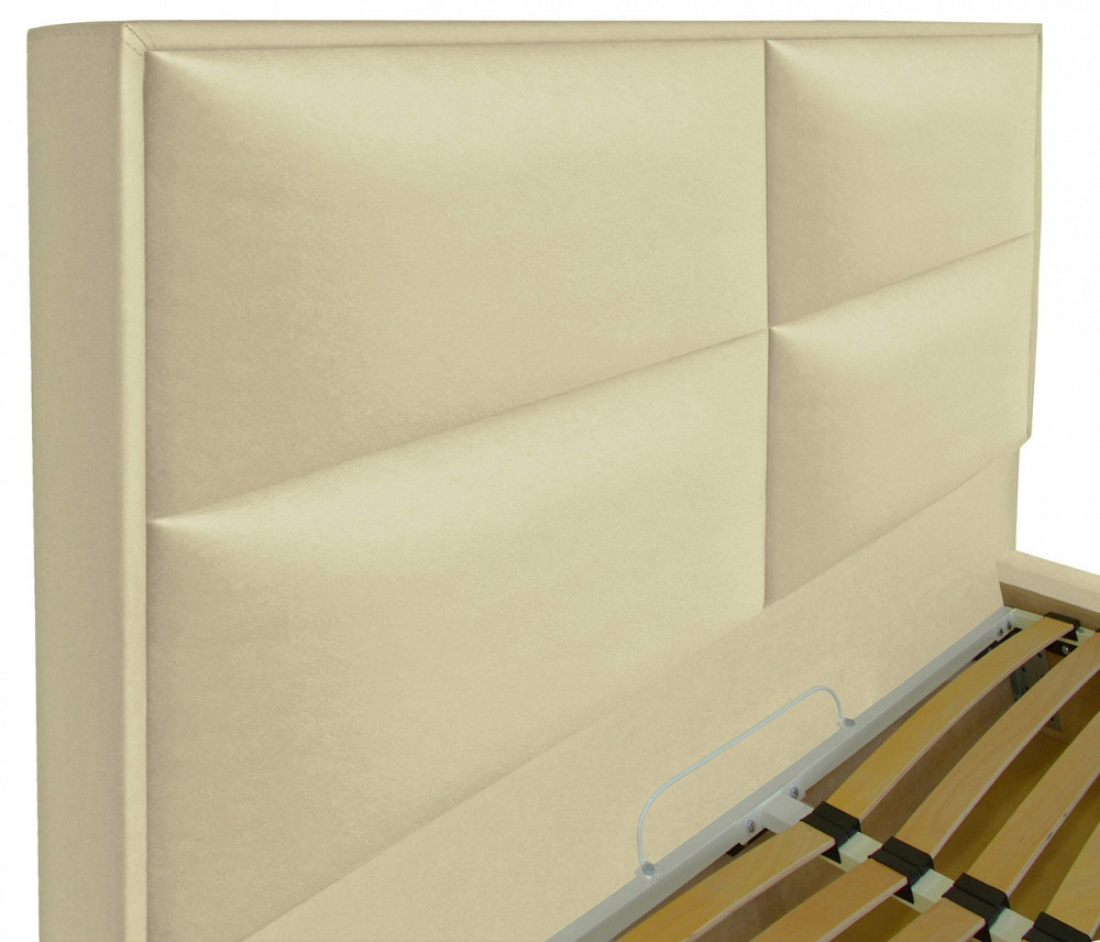 Кровать Sheffield Standart 120 х 190 см Fly 2207 A1 Бежевый Днепр - изображение 5