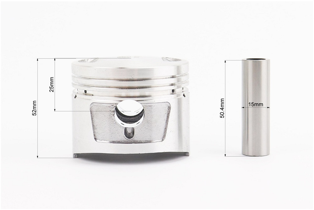 Циліндр к-кт (ЦПГ) 150cc Ø62,0мм (висота 69/97мм, палець 15мм) FENGRI Київ - фото 6