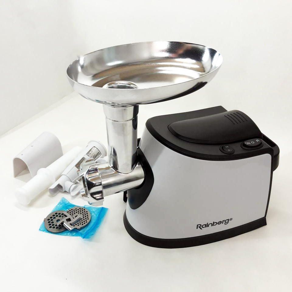 Електром'ясорубки електричні побутові Rainberg RB-674 3000W, Хороша Електрична м'ясорубка WJ-57 Львів - фото 6
