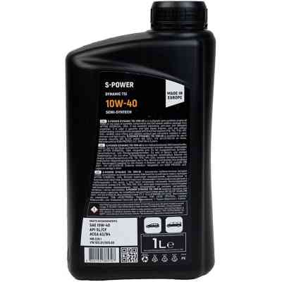 Моторное масло S-POWER DYNAMIC TSI 10W-40 1л Винница