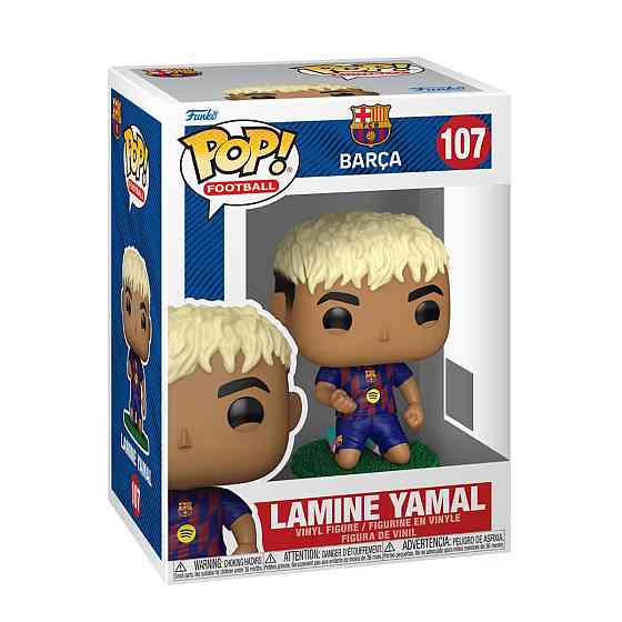 Ігрова фігурка Funko POP! серії Футбол: Барселона S2 - Ламін Ямаль Днепр
