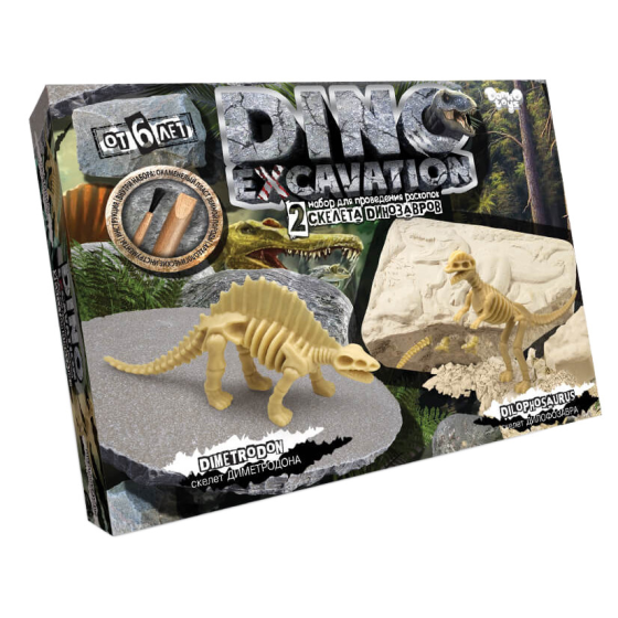 Дитячий набір для проведення розкопок динозаврів DINO EXCAVATION DEX-01 Київ