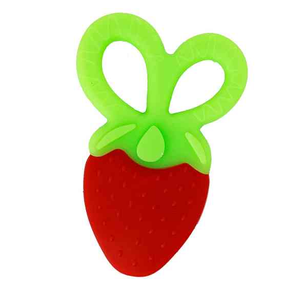 Прорізувач силіконовий Полуниця MGZ-0408-3 рифлена поверхня Вінниця