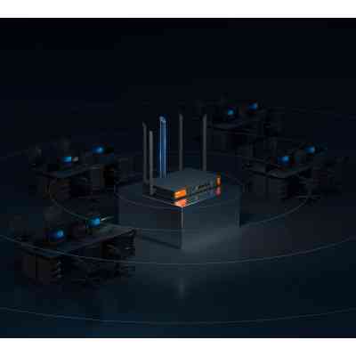 Маршрутизатор Tenda Маршрутизатор TENDA W30E Hotspot AX3000 4xGE (1xGE WAN, 2xGE LAN/WAN, 1xGE LAN) (W30E) Вінниця