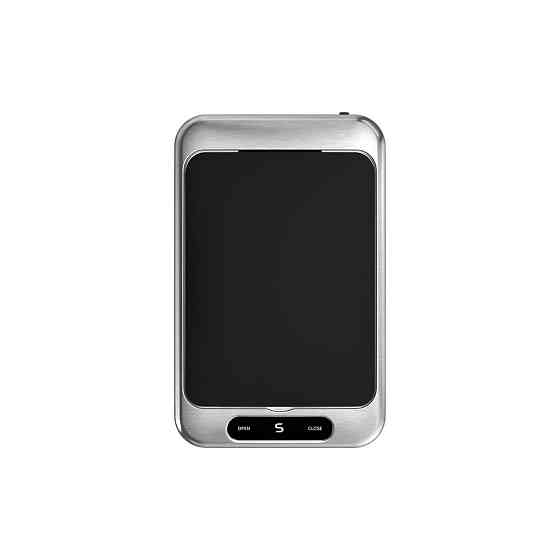 Мусорное ведро сенсорное Koer TC-020408-07 8 л цвет графит нерж. сталь антипалець (KR5590) Черновцы